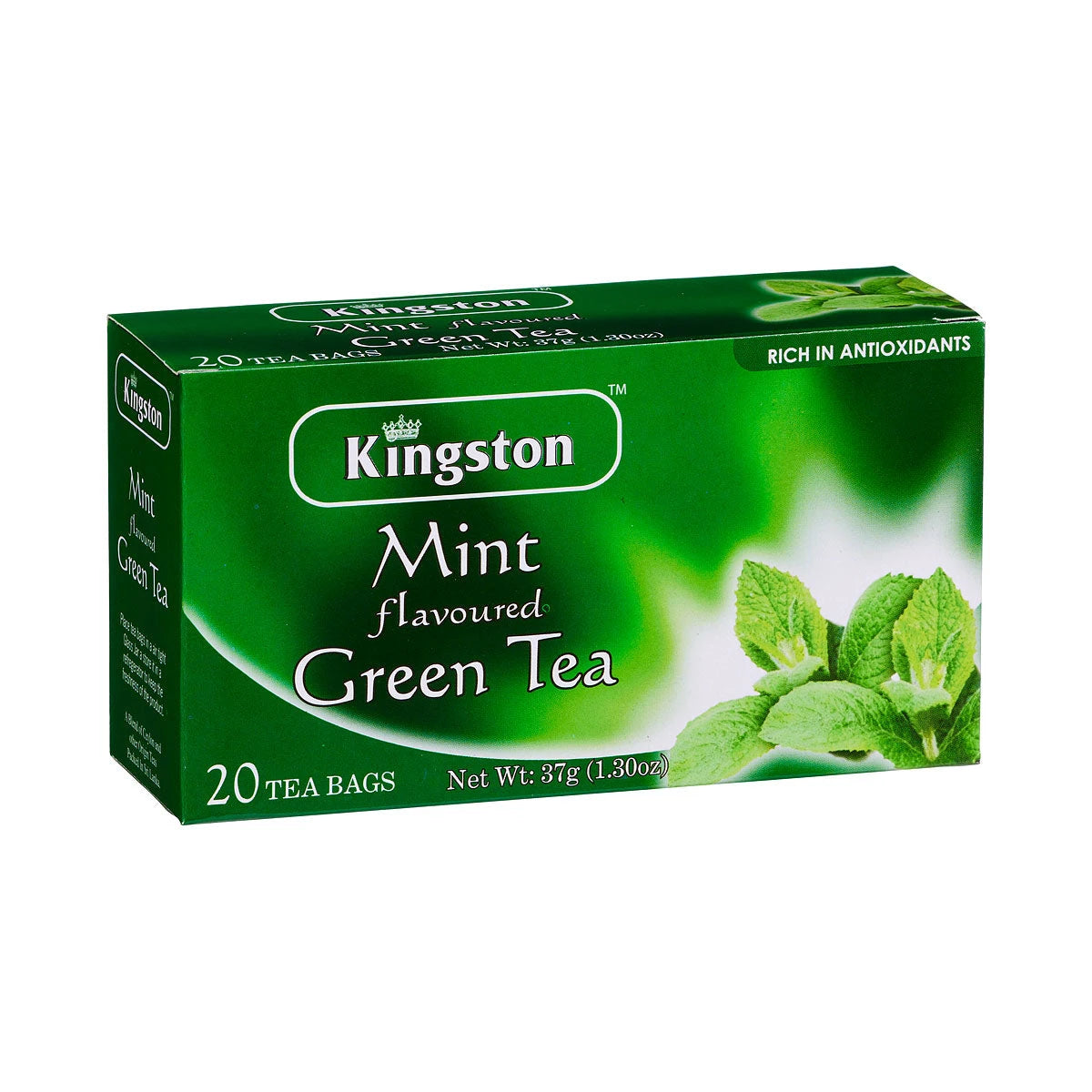 24 Pack x Kingston Mint Flavoured Green Tea 20 Bags