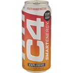 12 Pack x C4 Smart Energy RTD 473ml - Peach Mango Nectar