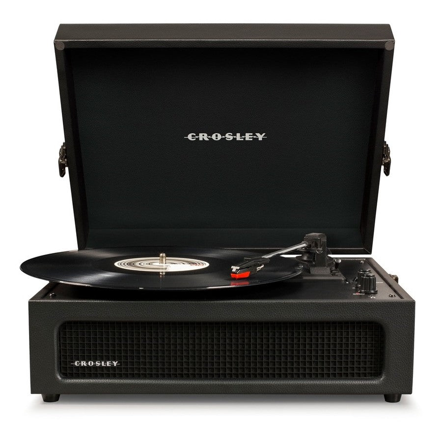 Refurbished Crosley Voyager Bluetooth Portable Turntable - Black
