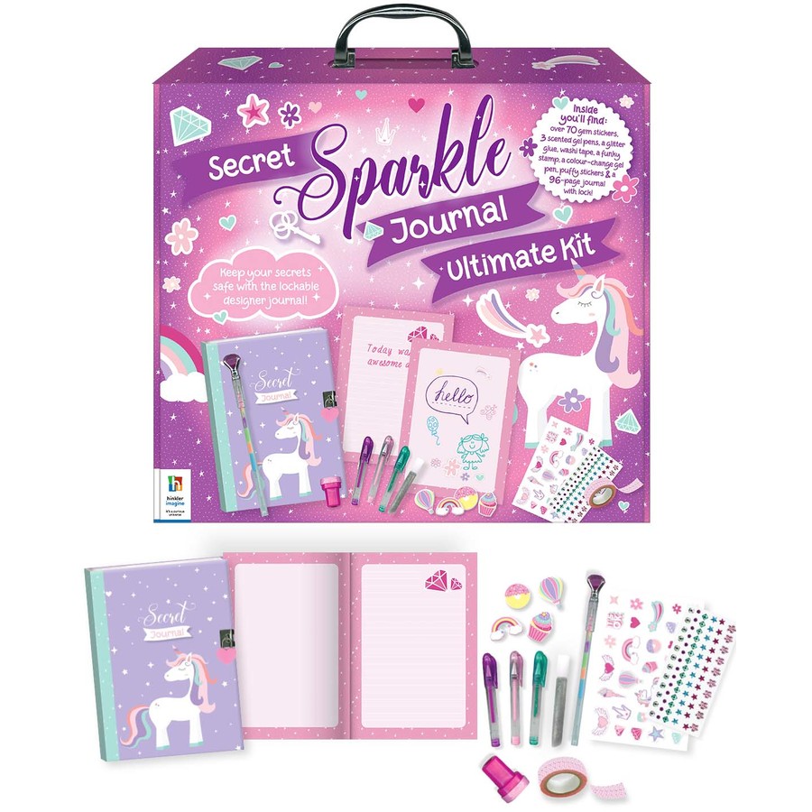 Hinkler Secret Sparkle Journal Ultimate Kit