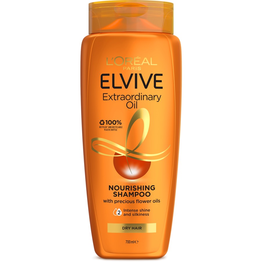2 Pack x L’Oréal Paris Extraordinary Oil Nourishing Shampoo 700mL