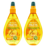 2 x Garnier Fructis Miraculous Oil Leave-In Treatment For Dry Hair 150ml
