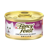 24 x Fancy Feast Cat Food Grilled Chicken 85g