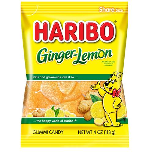 12 Pack x Haribo Ginger Lemon Peg Pag 141g