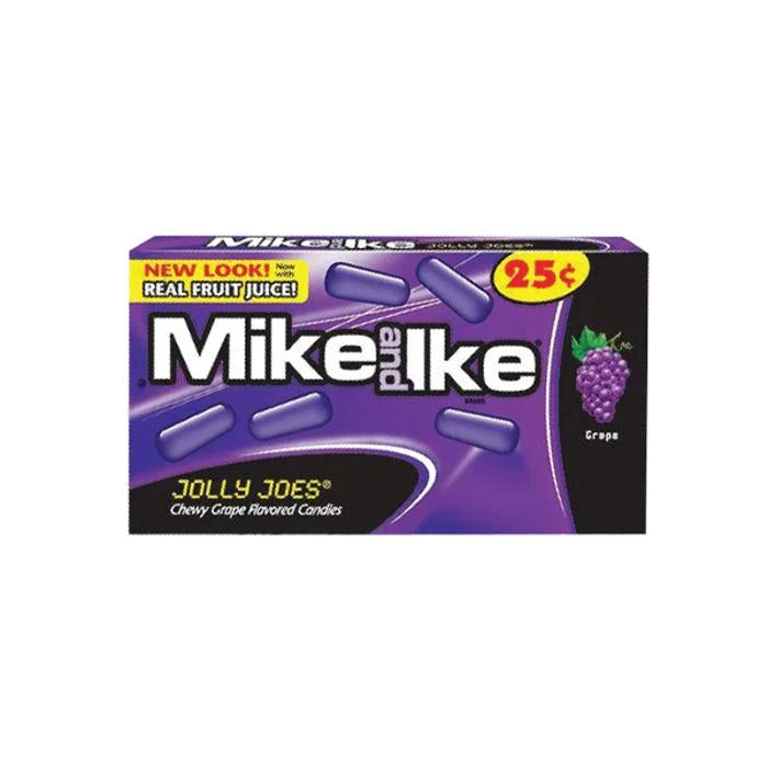 24 x Mike & Ike Mini Box Jolly Joes 22g