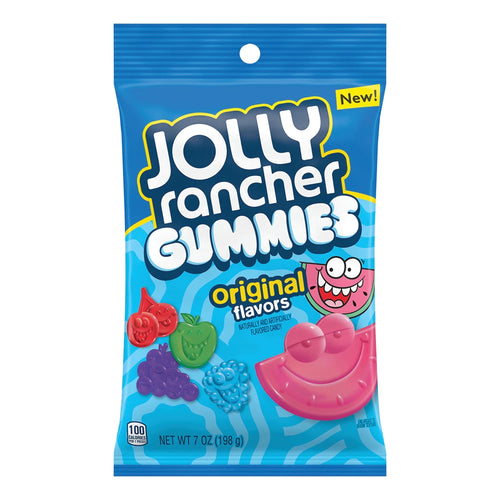 12 x Jolly Rancher Gummies Original Flavors Hang Bag 7oz(198g)