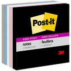 2 Pack x Post-It Super Sticky Notes 76 x 76mm Simply Serene 5pc - Assorted Colours