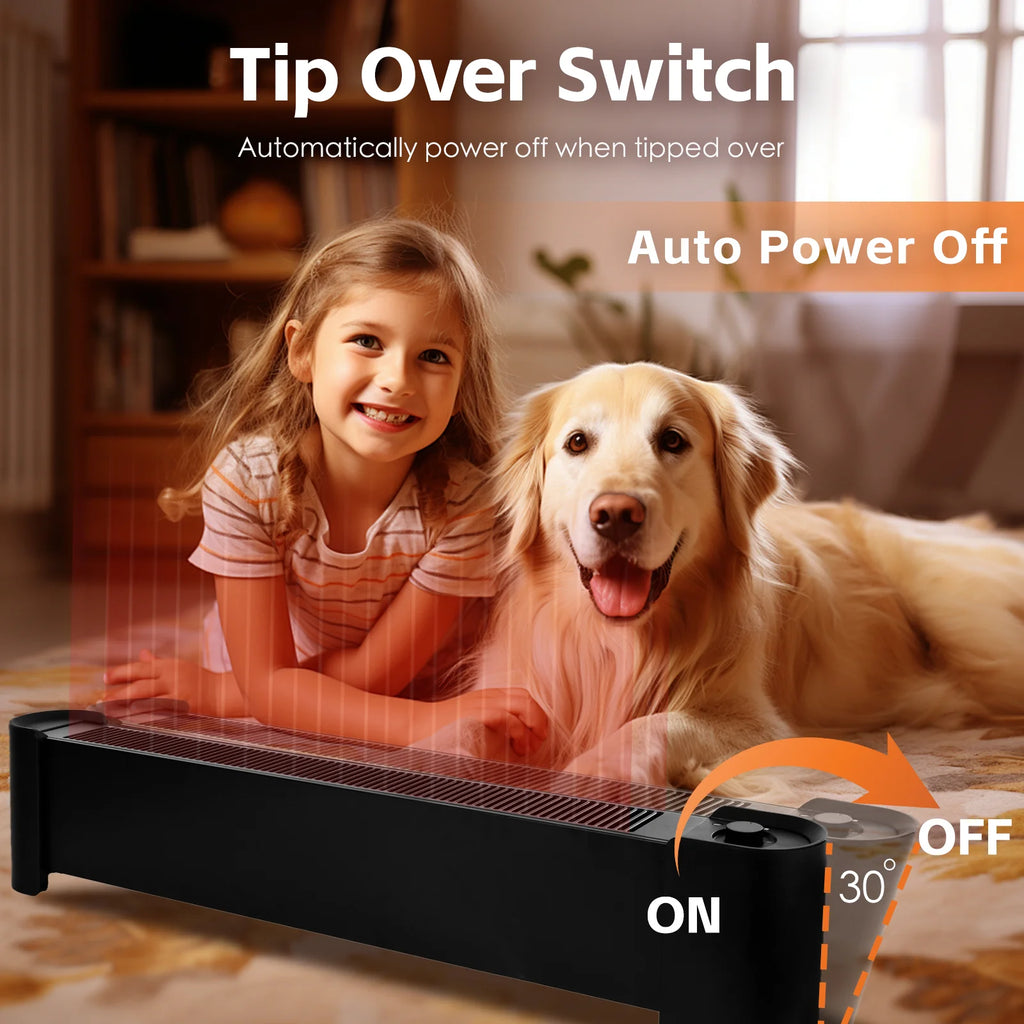 2200W Graphene Floor Electric Heater