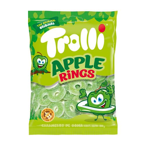 12 Pack x Trolli Spain Apple Rings 100g