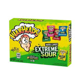 10 x US Warheads Extreme Sour Hard Candy Theatre Box 43g
