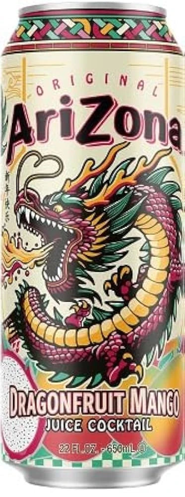 *LIMITED EDITION* 24 Pack x Arizona Dragon Fruit Mango 650ml
