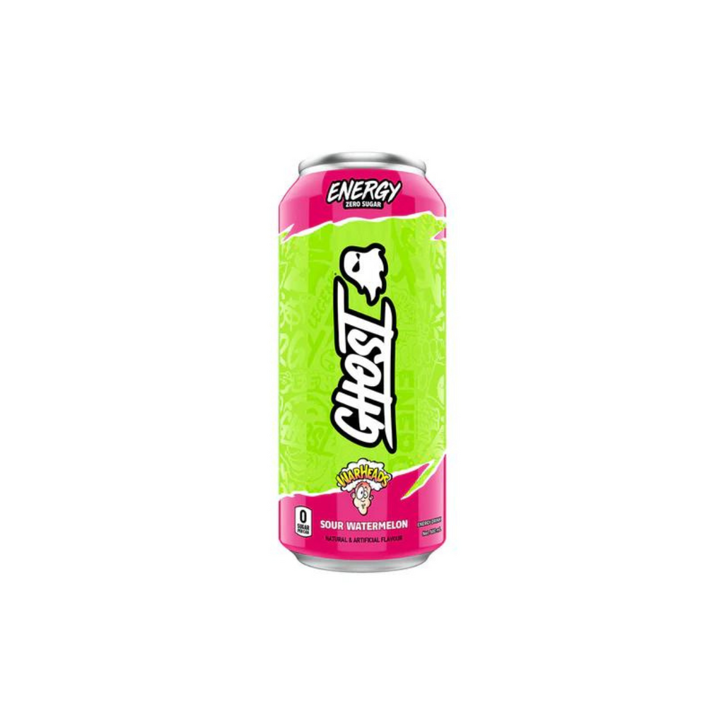 12 Pack x Ghost Energy Warheads Sour Watermelon - 500ml