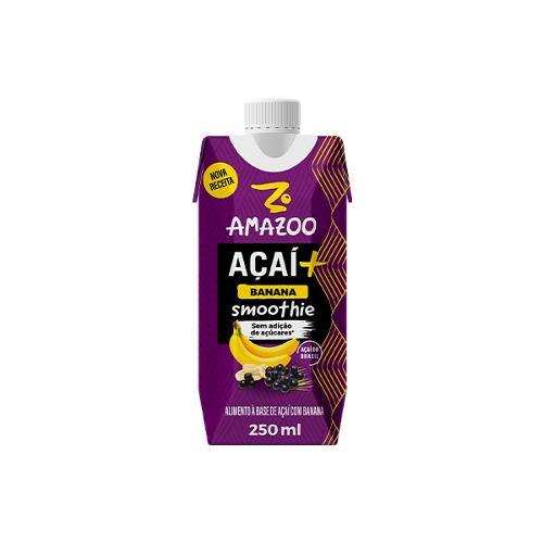 12 Pack x BR Amazoo ACAI Banana 250ml