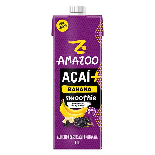 6 Pack x BR Amazoo ACAI Banana 1L