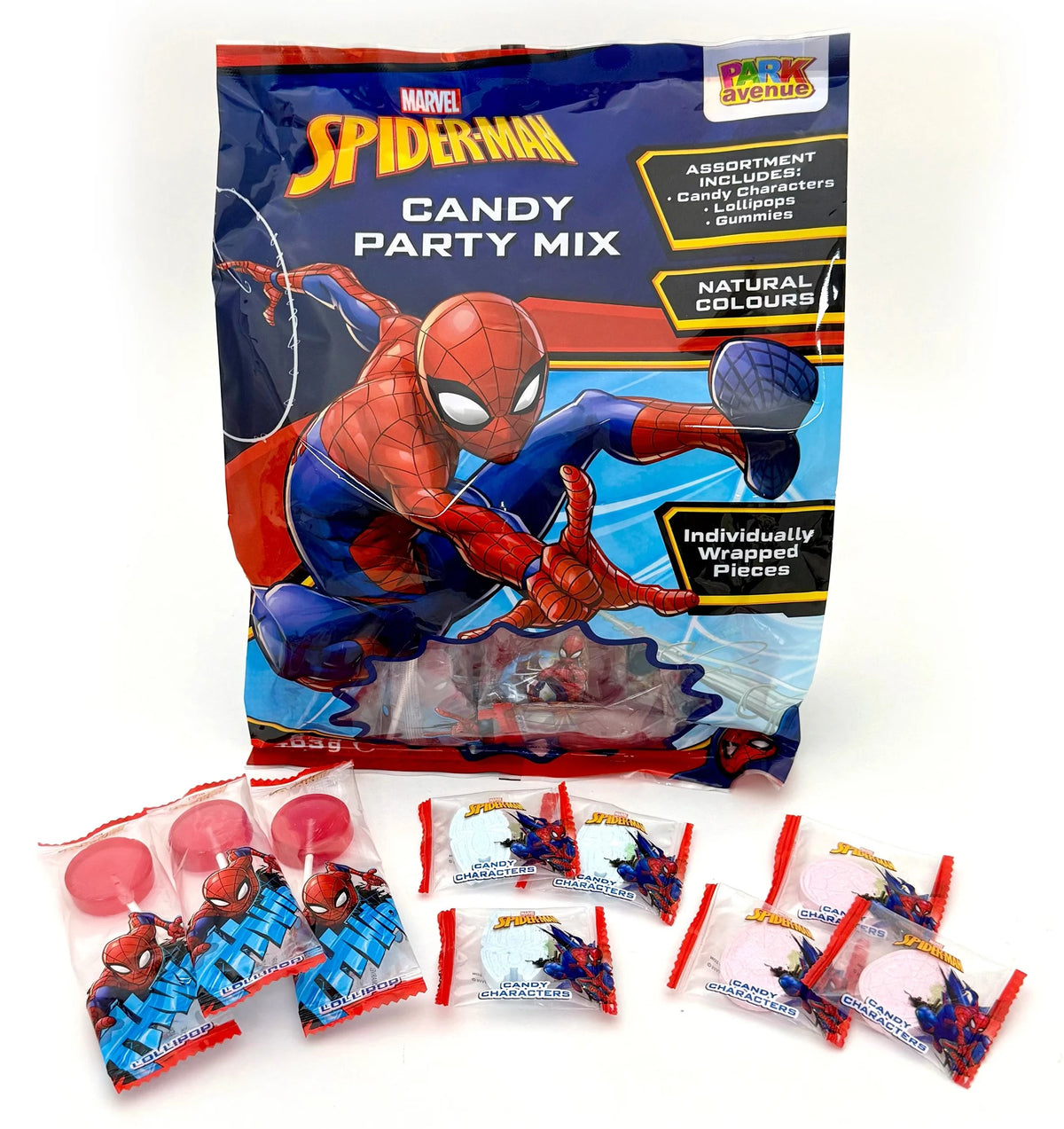8 x Spiderman Candy Party Mix 403g