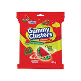 12 x Lolloz Gummy Clusters Watermelon Cherry 140g