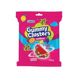 12 x Lolloz Gummy Clusters Rainbow 140g