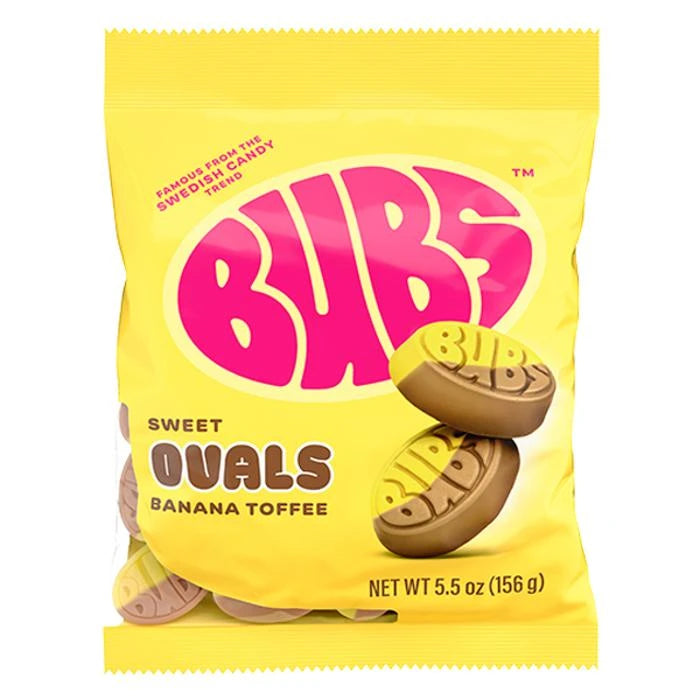 8 Pack x Bubs Banana Toffee 156g