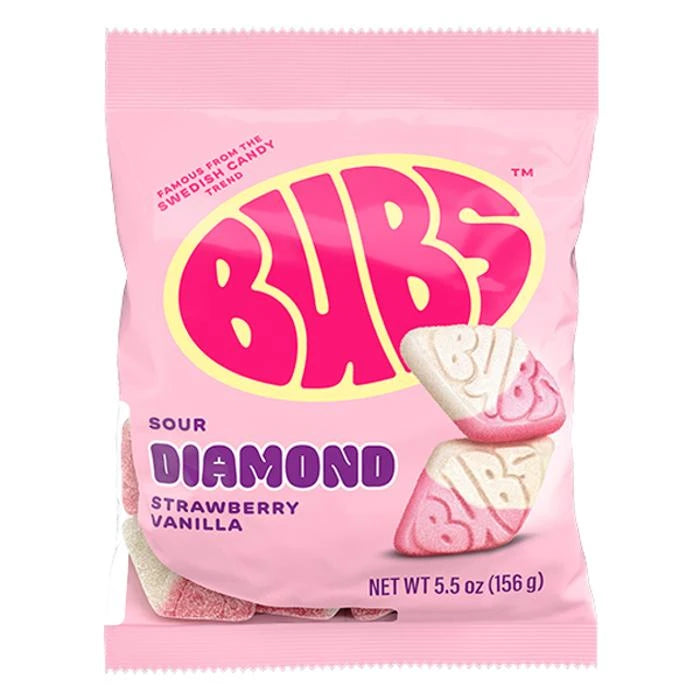 8 Pack x Bubs Strawberry Vanilla 156g