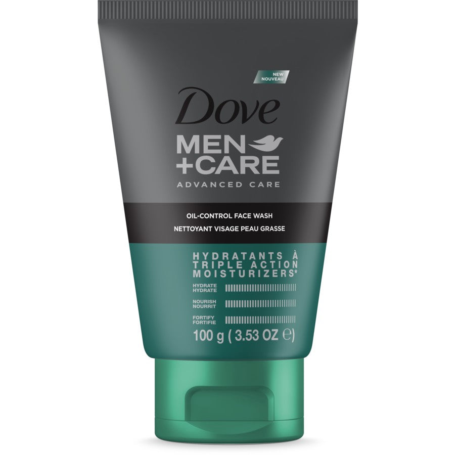 Dove Men Care Advanced Care Oil Control Face Wash 100g Smooth Sales 3564