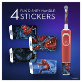 Oral B Limited Edition Disney Spiderman Toothbrush Pro 100 + Fruity Toothpaste + Book Gift Pack