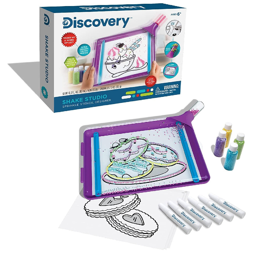 Discovery Toy Art Board Shake And Sprinkle Designer Kit