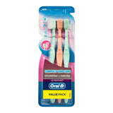 Oral-B UltraThin Compact Gum Care Extra Soft Toothbrush - 3 Pack