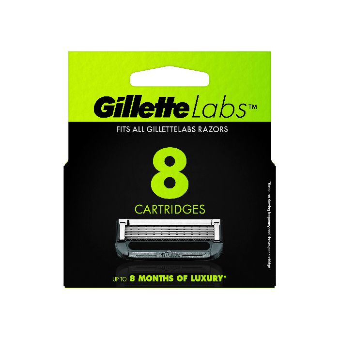 Gillette Labs Razor Cartridges - 8 Pack (New Box)