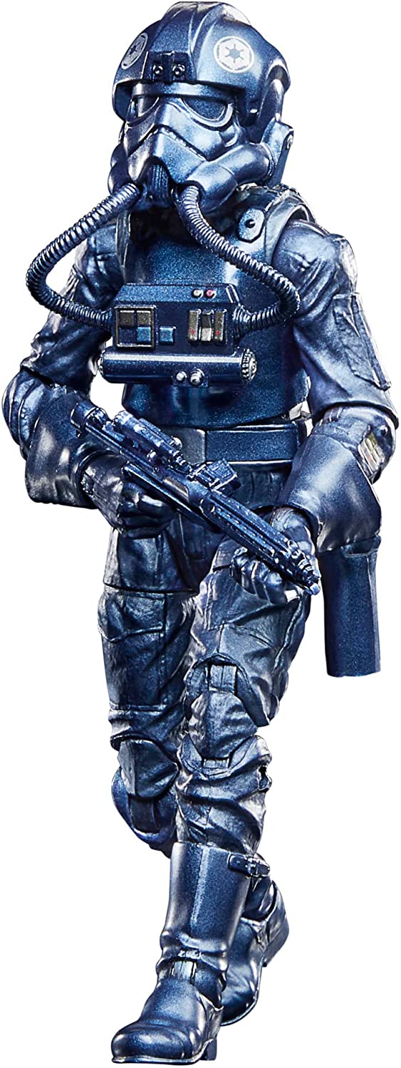 Star Wars The Black Series 40th Anniversary Carbon Look Emperor's Royal Guard & TIE Fighter Pilot Action Figures (15 cm) Twin Pack