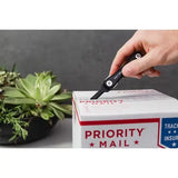 KeySmart SafeBlade Finger-Friendly Keychain Box Cutter Black