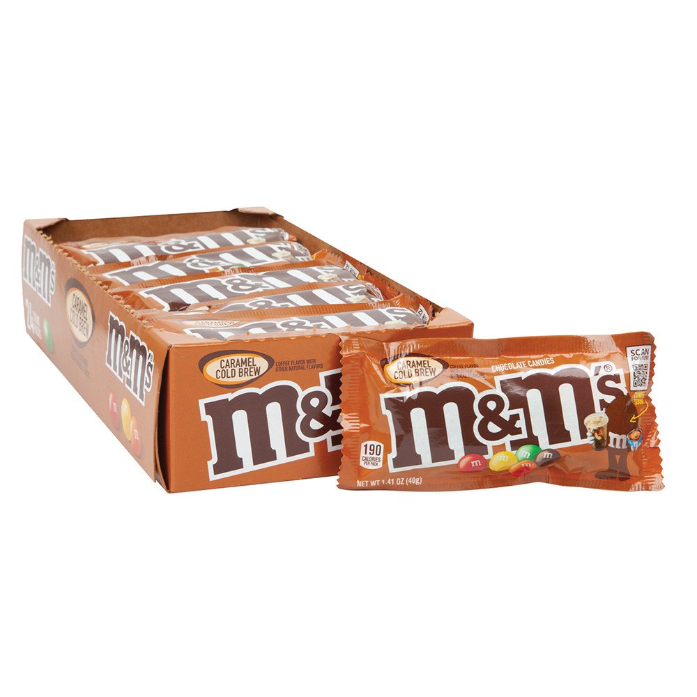 24 Pack x US M&M's Caramel Cold Brew Singles 1.41oz(40g)