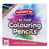Scribble Me: 24 Pack Colouring Pencils