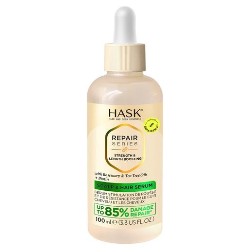 6 x Hask Scalp Relief Serum Tea Tree Oil & Rosemary 100mL