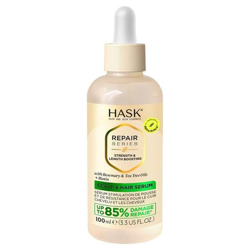 6 x Hask Scalp Relief Serum Tea Tree Oil & Rosemary 100mL
