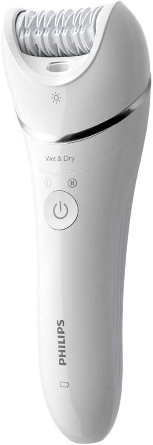 Philips Series 8000 Wet & Dry Epilator (BRE700/00)