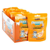 12 x USA Raindrops Sours Freeze Dried Mini Peg Bag 3oz(25g)