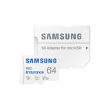 Samsung Pro Endurance Micro SD-Card with Adapter- 64GB