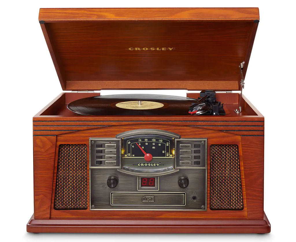 Refurbished Crosley Lancaster Turntable With Bluetooth - Paprika