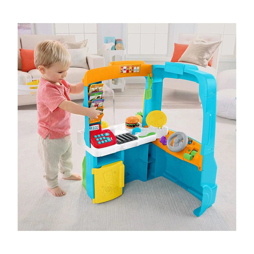 Fisher Price Laugh Learn Servin Up Fun Food Truck Toy Smooth Sales