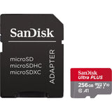 SanDisk Ultra Plus MicroSDXC Memory Card With Adapter - 256GB