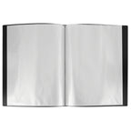 6 Pack x ColourHide A4 My Wingman Display Book Black 20 Pockets