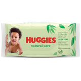 10 x Huggies Natural Care Aloe Vera Baby Wipes - 56 Pack