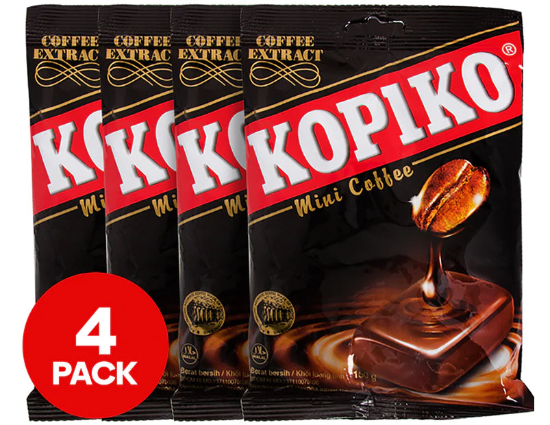 4 Pack x Kopiko Classic Coffee Candy 150g