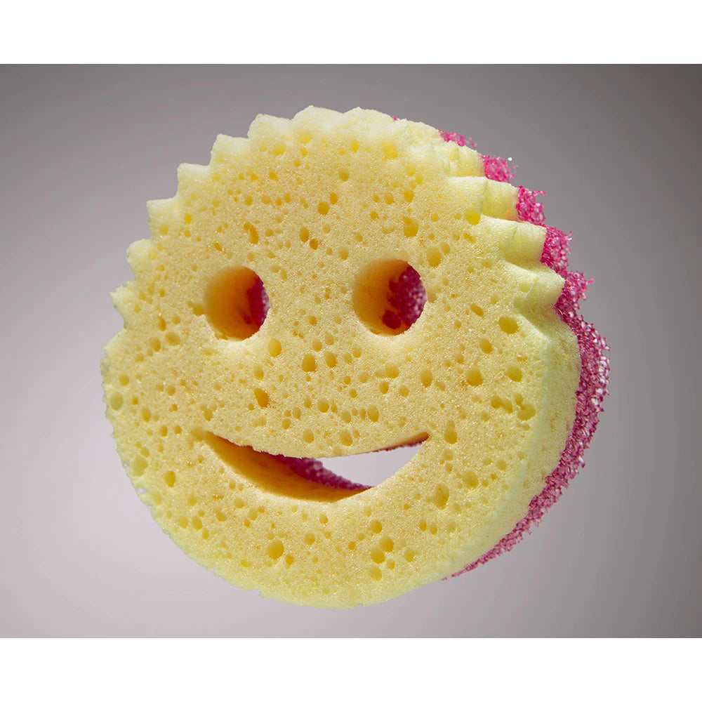 2 Pack x Scrub Mommy Dual-Sided Scrubber Sponge - Pink