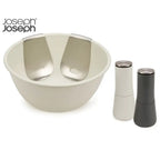 Joseph Joseph 3-Piece Serve in Style Set - Stone/Grey/Silver