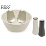 Joseph Joseph 3-Piece Serve in Style Set - Stone/Grey/Silver