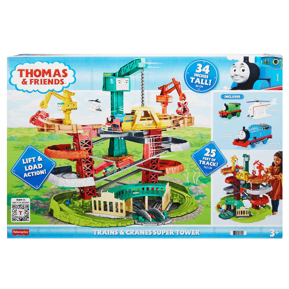Thomas & Friends Trains & Cranes Super Tower - Blue