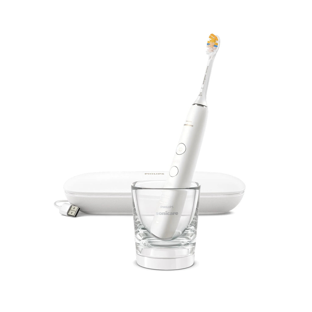 Philips Sonicare DiamondClean 9000 Electric Toothbrush HX9912/63 with App – White