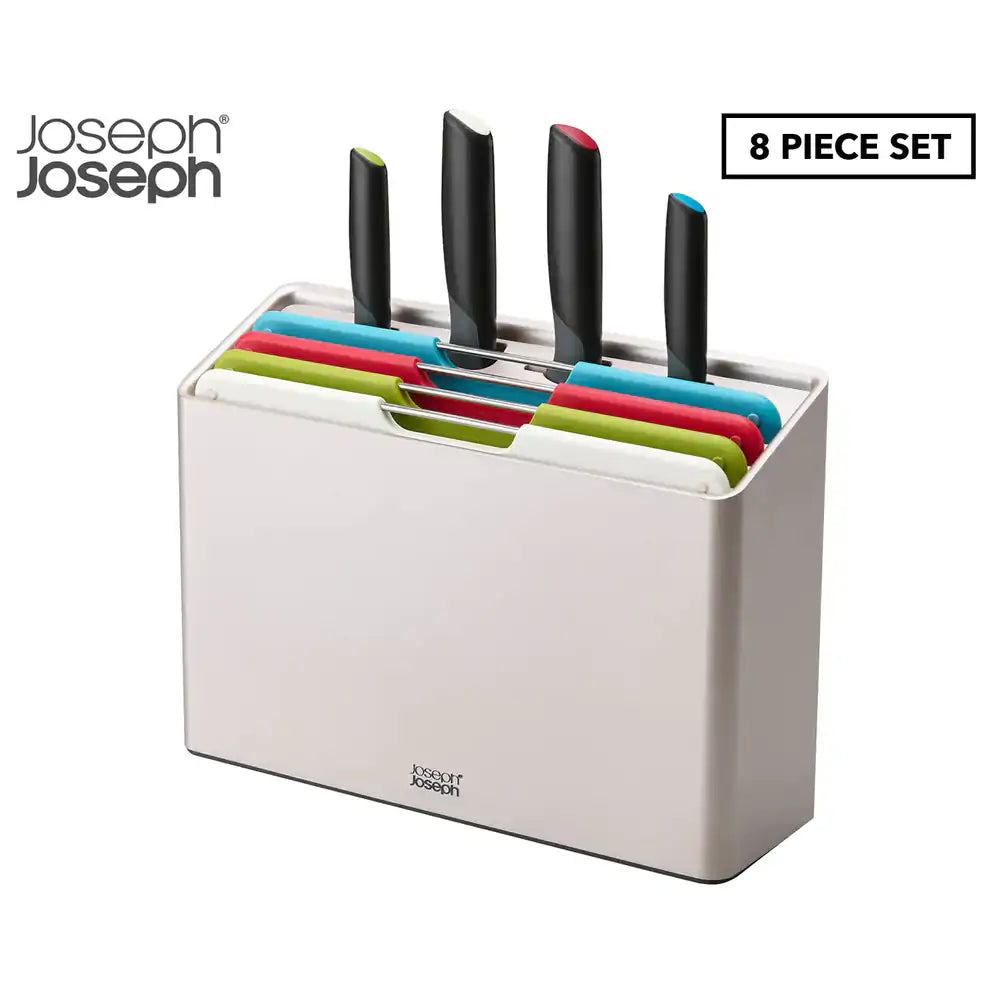 Joseph Joseph 8-Piece Folio Plus Knife & Chopping Board Set