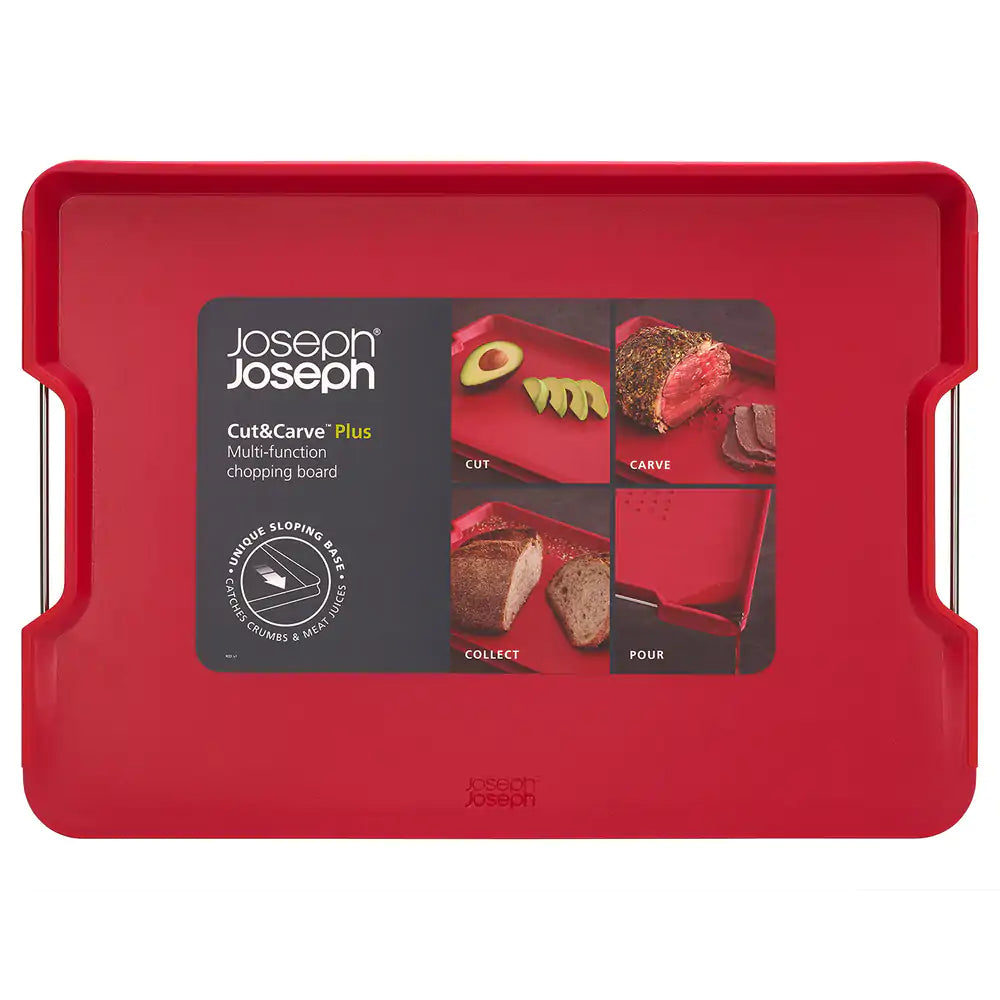 Joseph Joseph Cut & Carve Plus - Multi Function Chopping Board
